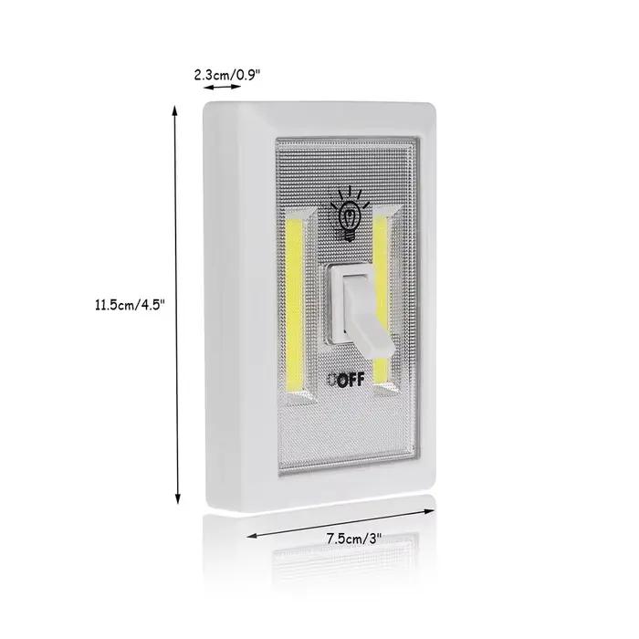 Applique Murale COB Sans Fil avec Joli Magnétique Simple, Mini Lampe Ultra Lumineuse, Idéale pour un