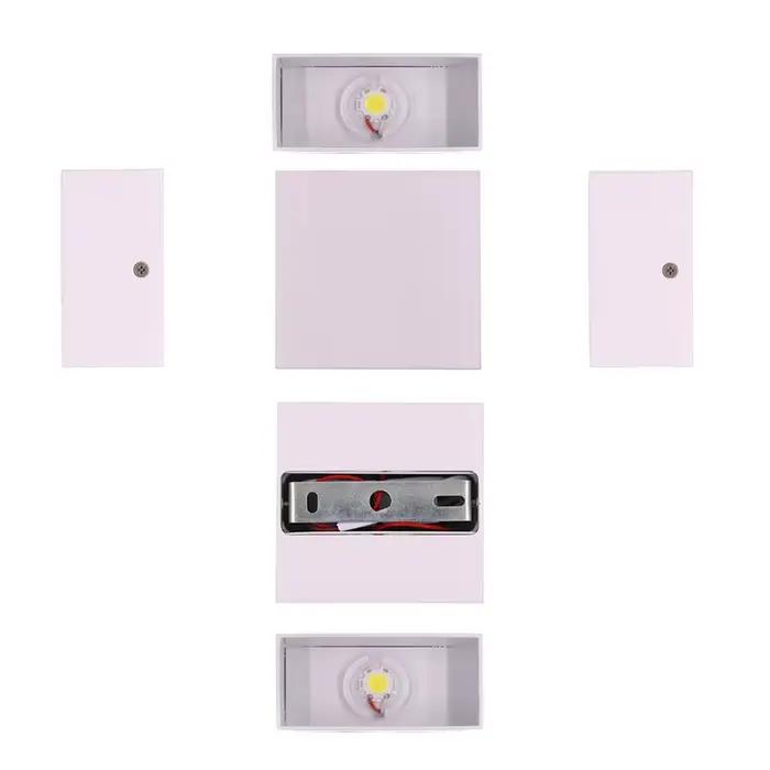 Cube COB LED éclairage intérieur applique moderne éclairage domestique décoration applique lampe en 