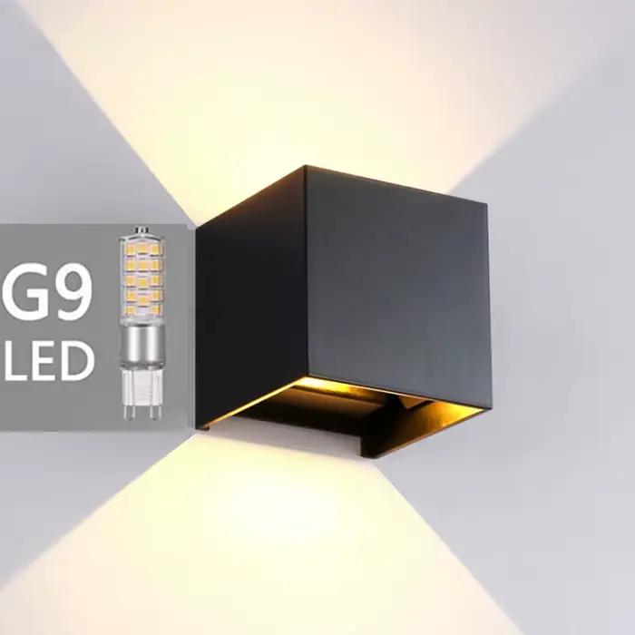 MiniInTheBox LGIO-Lampe de Décoration de Jardin, Appliques Murales G9 Extérieures, Porche Étanche IP