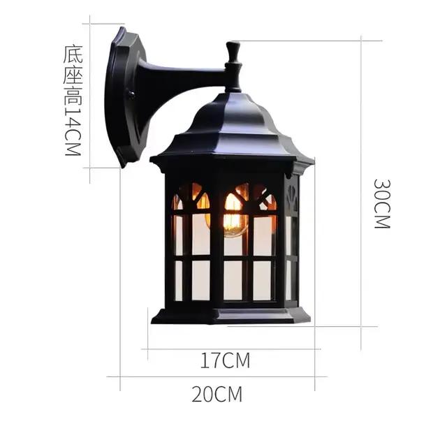 Lampes et lanternes nordiques Simple balcon applique extérieure étanche terrasse applique Villa exté