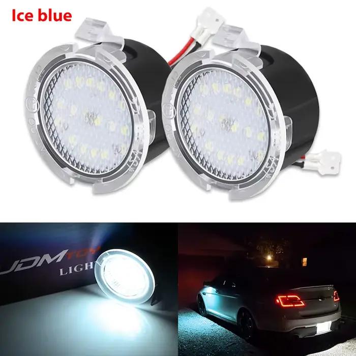 2X éclairage de voie LED CANBUS sous le rétroviseur latéral lumière de flaque pour Ford Edge Ranger 