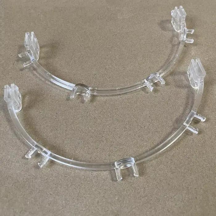 Arcs pour la lampe Caboche Foscarini, luminaires suspendus en acrylique, accessoires transparents
