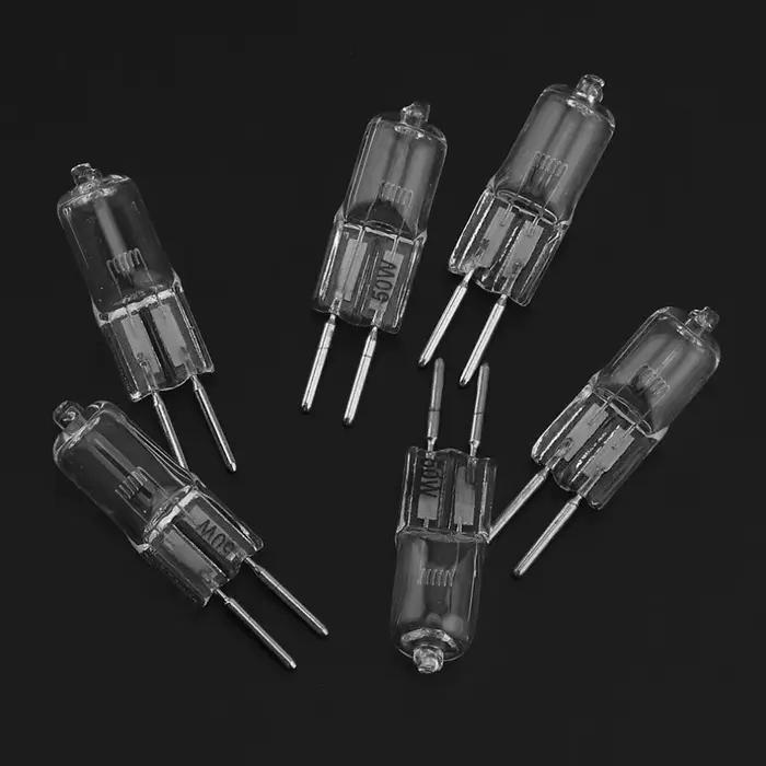 Ampoules halogènes G5.3 12V 20W/35W/50W, 10 pièces, lampes à capsules longue durée de vie, ampoules 