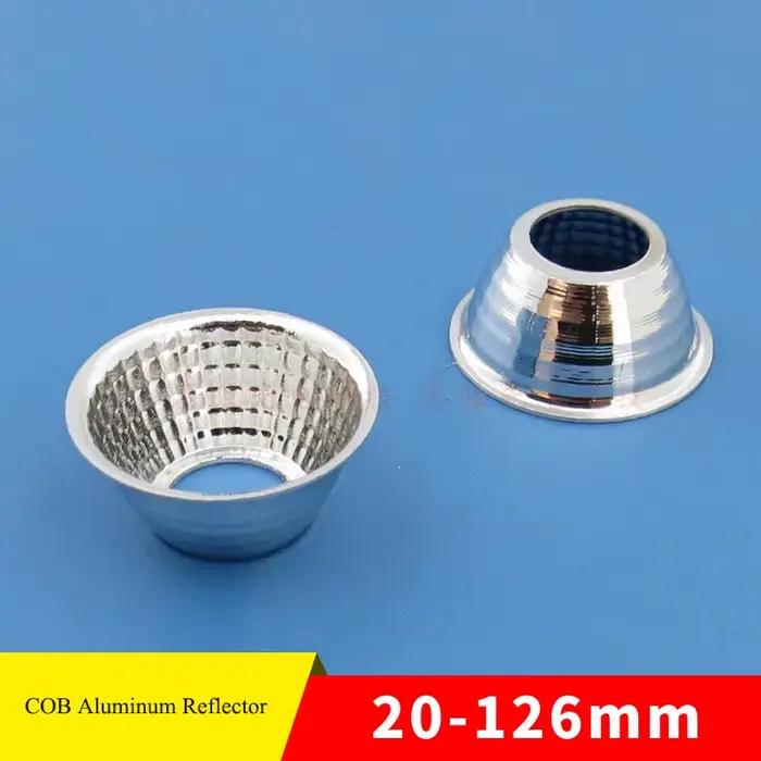 Coupe réflecteur optique à LED pour perle de lampe COB, abat-jour résistant, bol de coulée de rempla