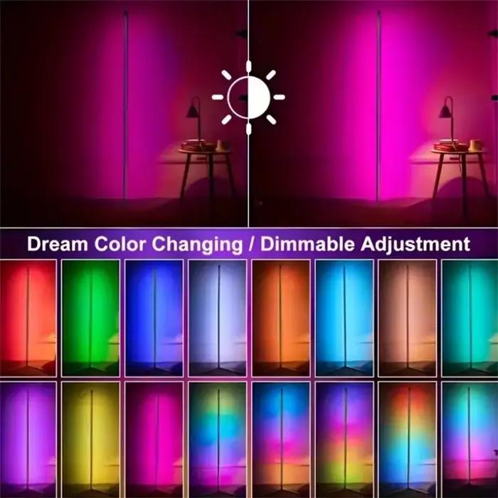 Lampadaire Led intelligent pour salon, coin rvb, Application de synchronisation musicale, combinaiso