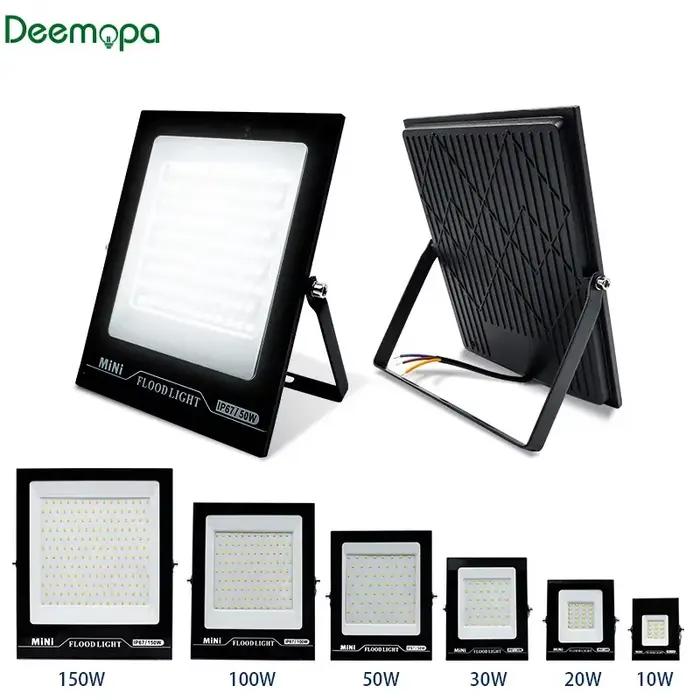 10W 20W 30W 50W 100W 150W 200W Led projecteur 220V projecteur extérieur IP67 étanche lampadaire écla