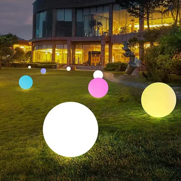 Lampe solaire à LED multicolore pour piscine extérieure, boule flottante, lampe sous-marine pour cou