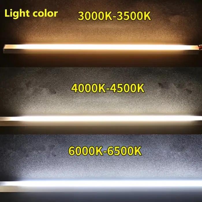 LED lumière dure DC12V 50CM 20 pouces LED bande SMD5730 36 LED s U/V-forme plat LED canal en alumini