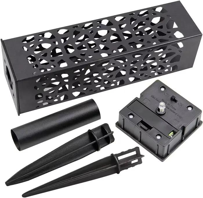 Lumière de jardin solaire étanche lampe de pelouse extérieure jardin projecteur solaire voie paysage