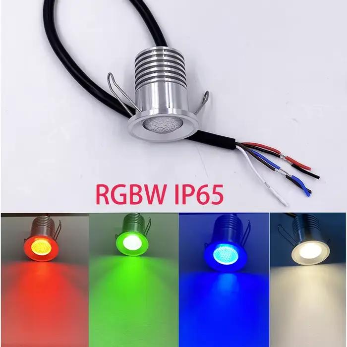 IP65 3W 12V Mini Spot Led RGB RGBW projecteur extérieur centre commercial hôtel KTV Dimmable chambre