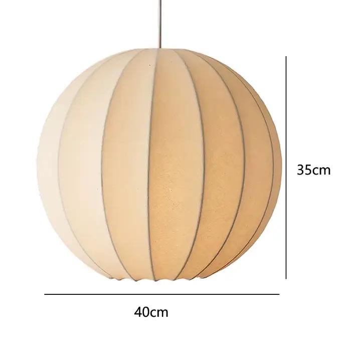Lustre de plafond en soie LED vêtements suspension pour salon décor à la maison salle à manger Resta