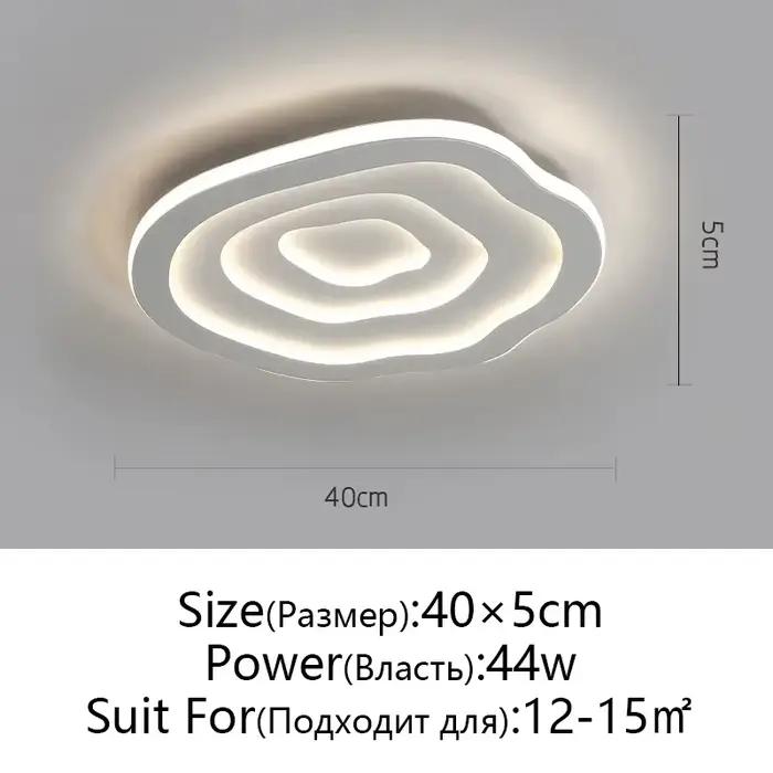 Lampe de chambre principale, télécommande, plafonnier LED, décoration moderne pour la maison, salle 