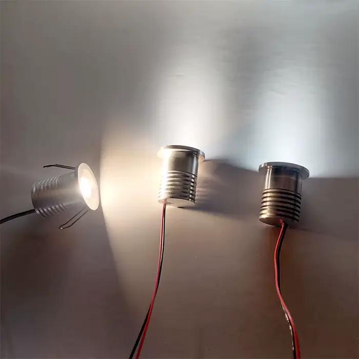 Mini projecteur Led à intensité variable 12V 24V 2W 3W, lumière extérieure étanche IP65, pour maison