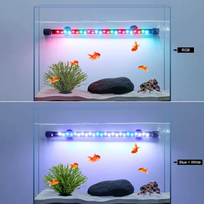 Lumière Led pour Aquarium, haute luminosité, lampe à algues, aménagement paysager, eau, herbe, lampe