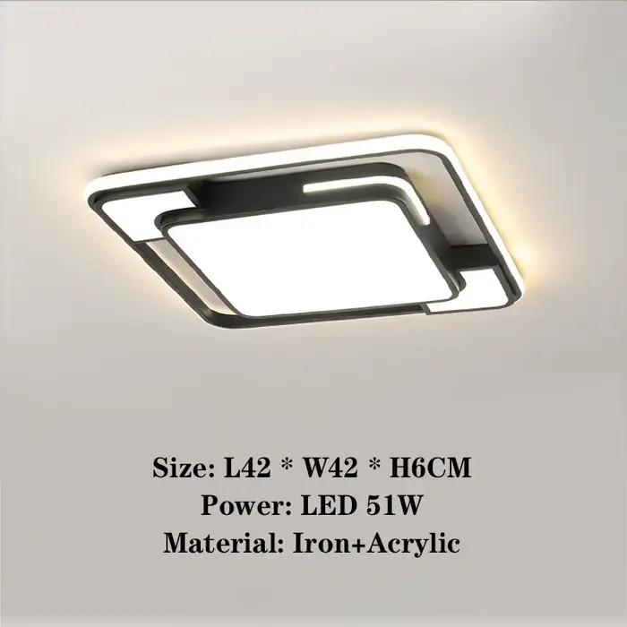 LANMUJU Lighting – Plafonnier LED moderne pour la maison, décoration de salon, lustre suspendu, lumi