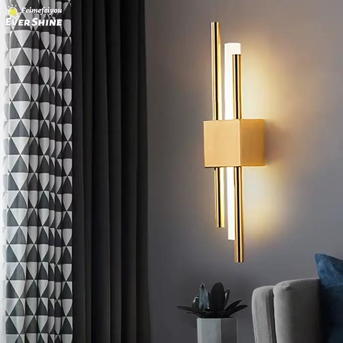 Applique Murale LED au Design Moderne, Luminaire Décoratif d'Nik, Idéal pour un Salon, un Couloir ou