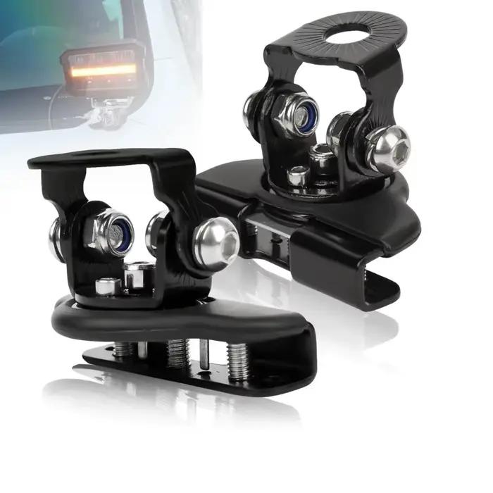 Supports de montage réglables pour barre lumineuse LED (2 pièces) – Fixations pour barre de travail 