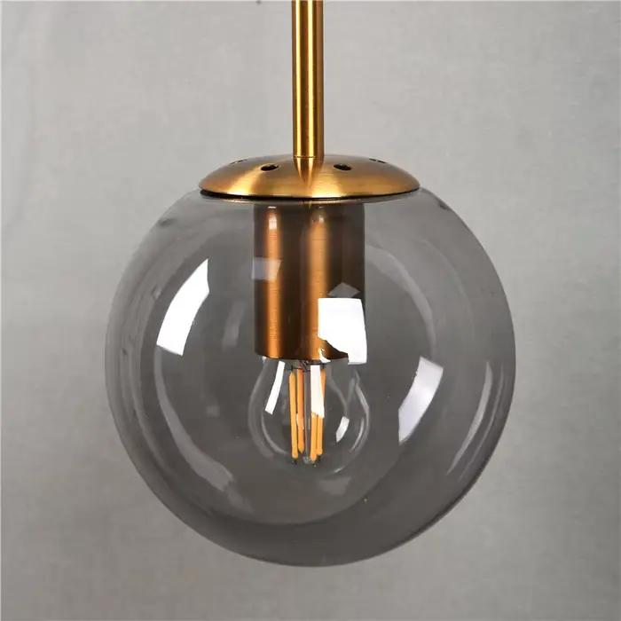 Post-moderne Simple mur LED lumière nordique Vintage boule de verre appliques pour chambre escalier 