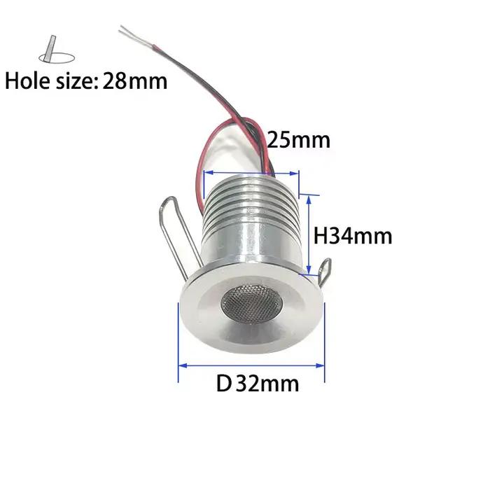 IP65 3W 12V Mini Spot Led RGB RGBW projecteur extérieur centre commercial hôtel KTV Dimmable chambre