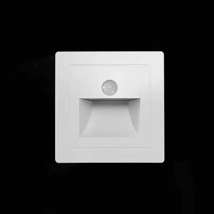 Applique Murale LED avec Capteur de Mouvement Infrarouge Encastrable, Luminaire Décoratif d'Niket d'