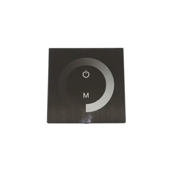 DC12V-24V couleur unique/RGB/RGBW panneau tactile mural contrôleur panneau de verre variateur contrô
