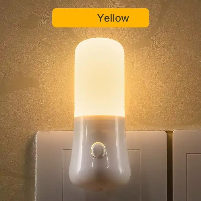 LED veilleuses bébé alimentation lampe de chevet lumières prise américaine prise intelligente économ