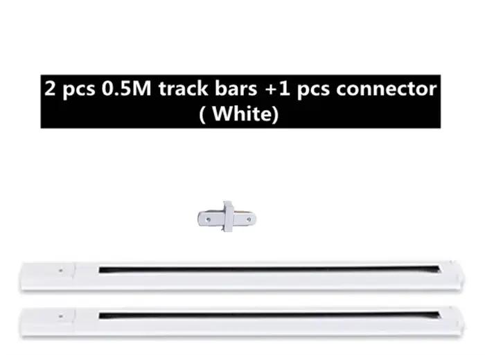 Dimmable LED vers le bas lumière Spot 10W20W30W40W éclairage sur rail ligne créative barre lumineuse