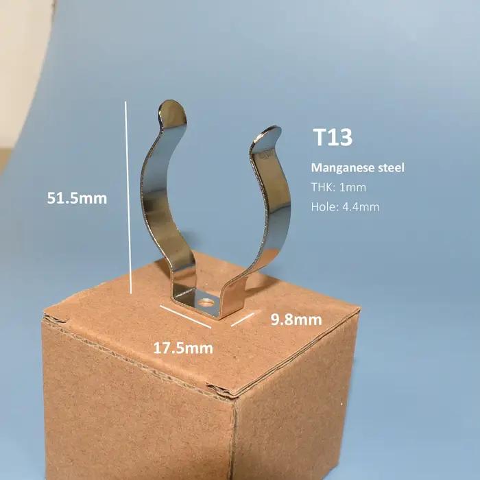 Support de lumière à Clip métallique T4 T5 T6 T7 T8 T9 T10 T12 T13, accessoires de montage pour Tube
