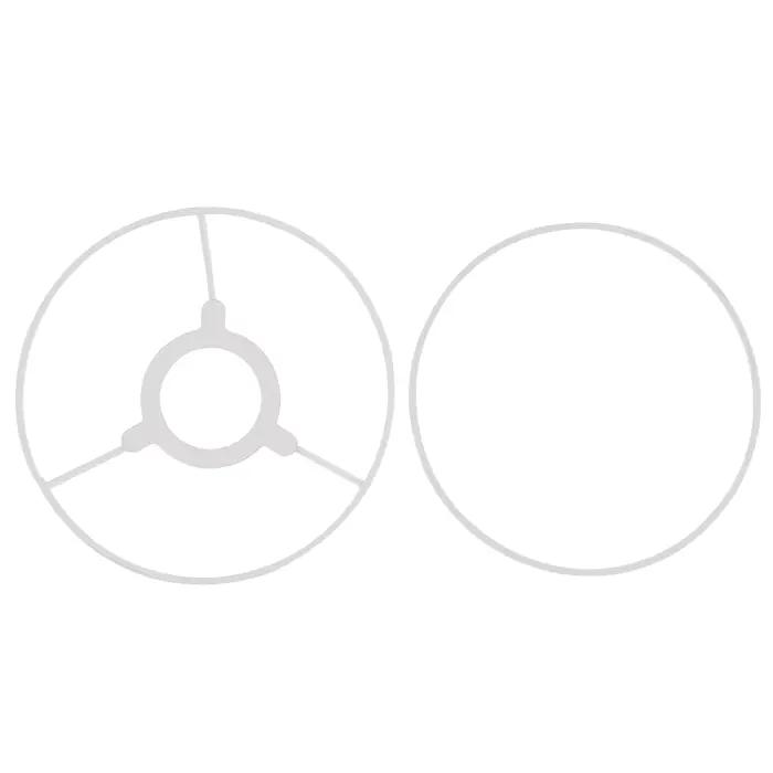 Abat-jour Standard E27 E14, cylindre de 15-40cm, cadre de lampe Vintage, accessoires pour bricolage,
