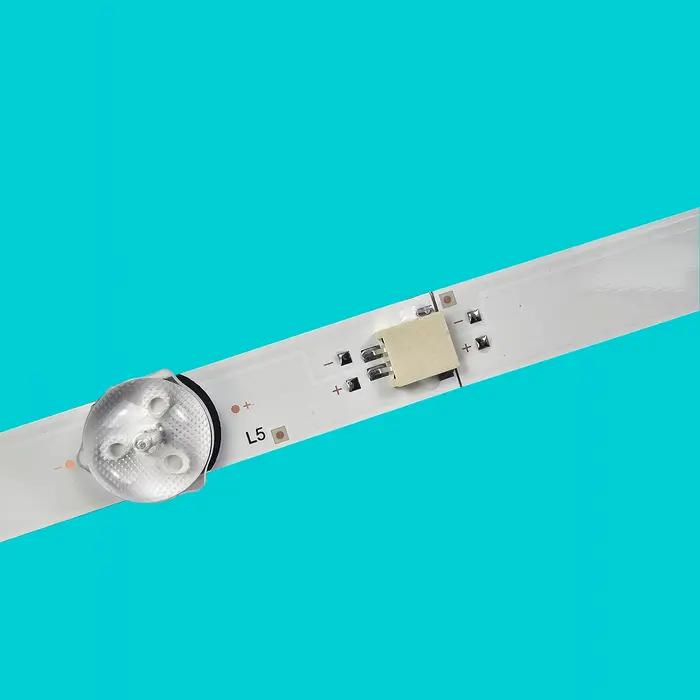 Bande de rétroéclairage LED pour CT-8250 UHD K50DLX9US MS-L1255 V7 50LEM-1027/FTS2C CX500DLEDEM PU50