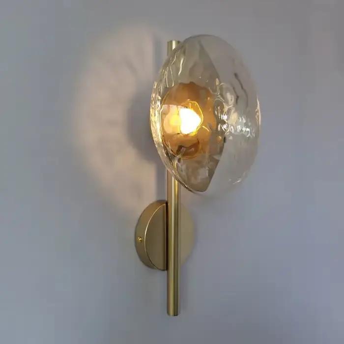 Applique murale LED moderne pour salon fond applique en verre maison escalier allée couloir éclairag