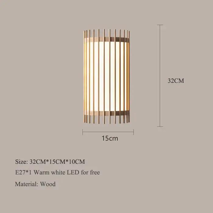 BOTIMI 2025 nouveauté applique en bois moderne en bois massif Luminaires de chevet nordique hôtel co