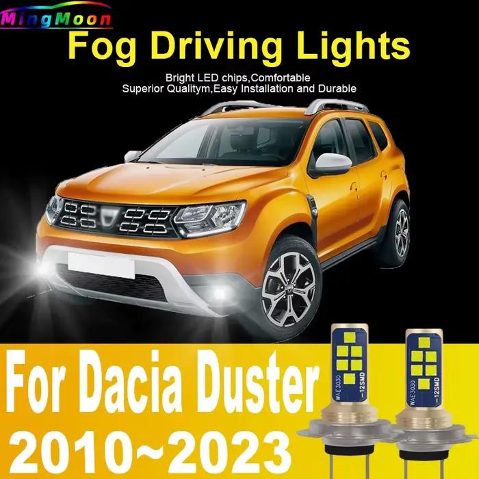 Phare LED Canbus pour Dacia Duster 2010 ~ 2023, ampoule de voiture, lumière de sauna, haute puissanc