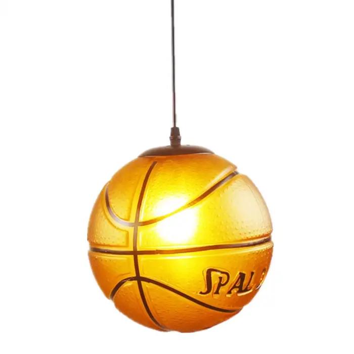 Led plafond lustre pendentif lampe suspendue allée lampe basket-ball Football luminaire pour la mate