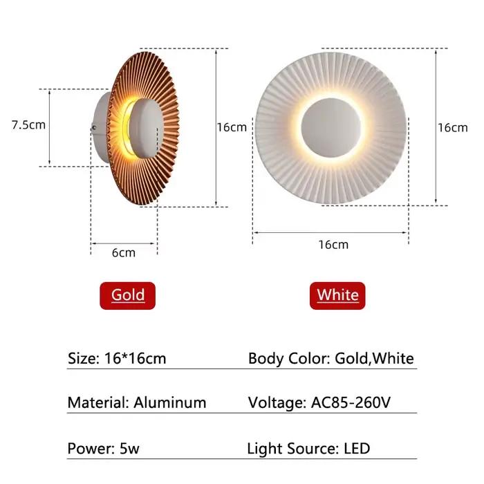 Moderne intérieur mur LED lampe salon chambre lampes de chevet créatif TV fond applique murale Loft 