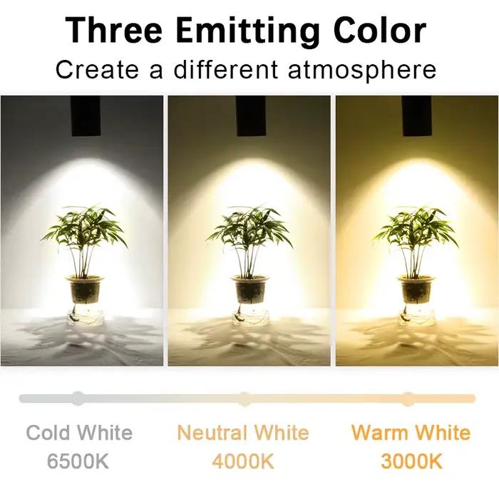 Downlight LED Dimmable Couleurs Pliable 360 °   Plafonnier Spot réglable 7W 10W 15W, projecteurs Led