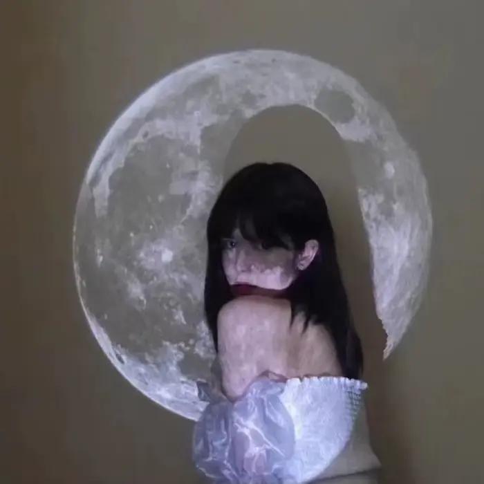 Lampe de Projection de lune, lune, terre, planète, veilleuse, lampe de Table pour chambre à coucher,