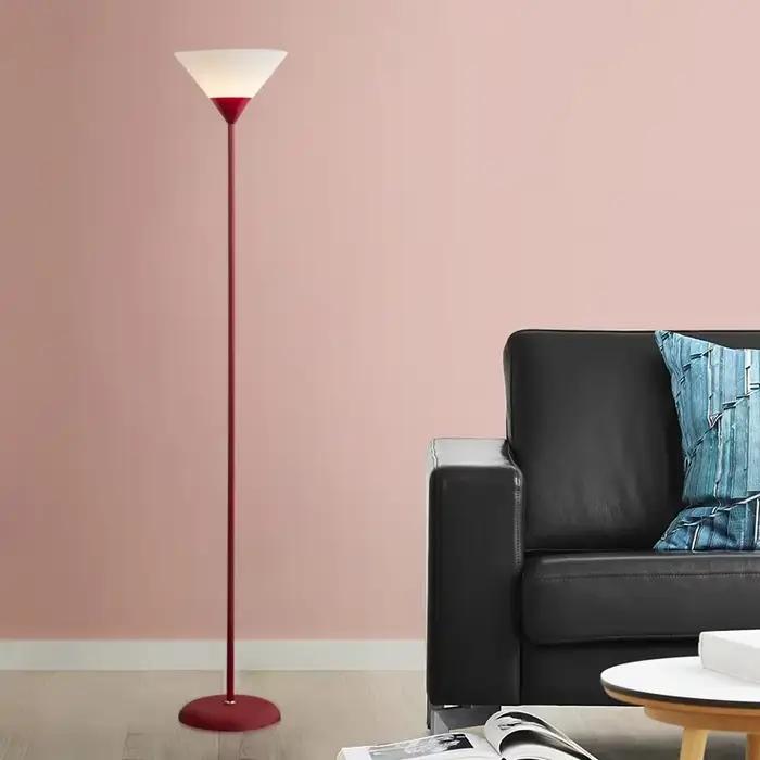 Lampadaire LED créatif, corps de lampe noir et blanc, adapté à l'éclairage intérieur, lampe décorati