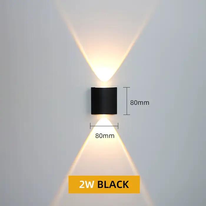 Applique murale led exterieur,Etanche IP65,applique murales intérieur,Aluminium,lampe jardin,Up Down