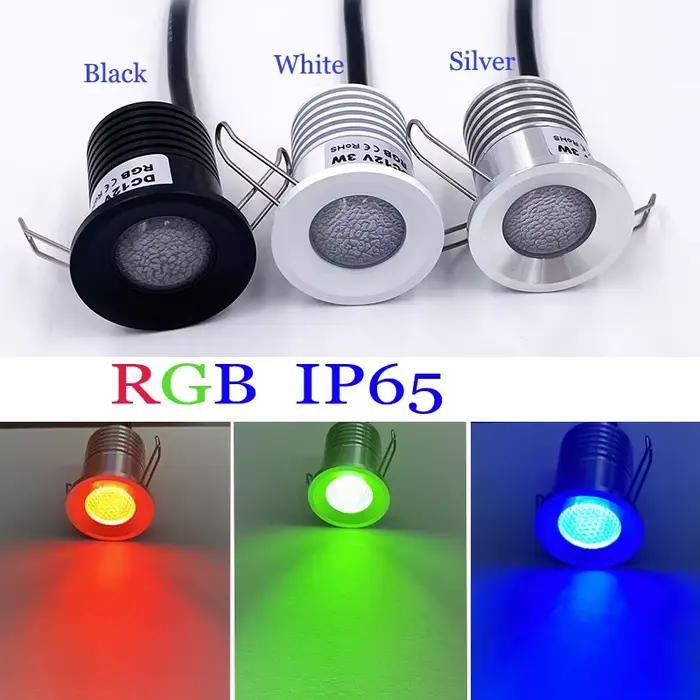 IP65 3W 12V Mini Spot Led RGB RGBW projecteur extérieur centre commercial hôtel KTV Dimmable chambre
