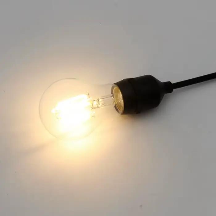Base de lampe E27 vers support de lampe étanche E27, douille à vis avec rallonge pour éclairage exté