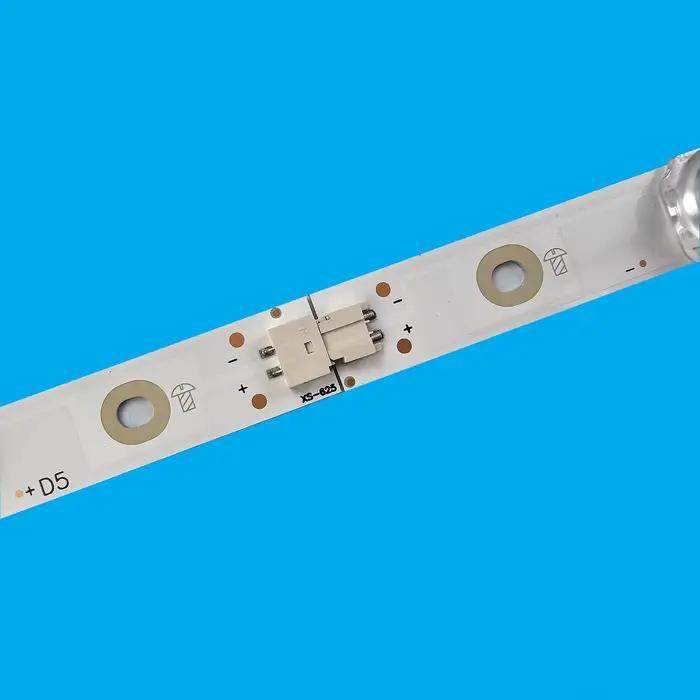 Bande de rétro-éclairage LED 5 + 5 lampes pour TV PHILIPS 55 pouces LB-GM3030-GJ0D22555X10AN22-R-1-H