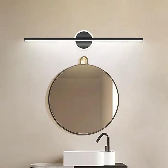 Appliques murales LED modernes pour miroir 40/60cm, éclairage de salle de bain, chambre à coucher, c