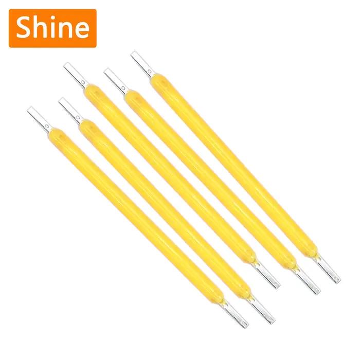 Ampoule Edison à filament LED, 10 pièces, DC3V 12V 57V 38mm, puce COB, pièce de lampe à perle, In347