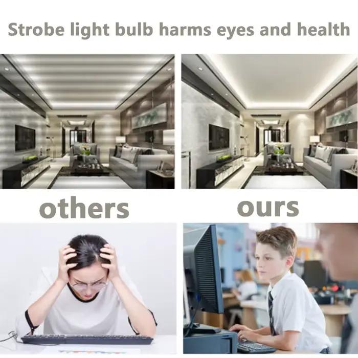 50/40/30/20/15W LED ampoule E27 vis bouche lumières Protection des yeux économie d'énergie lampe int