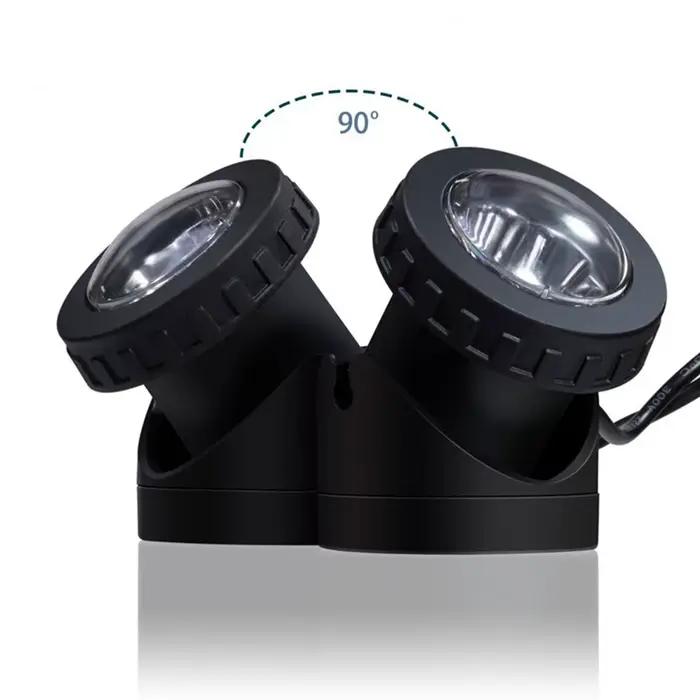 Lampes solaires imperméables, décoration de piscine Submersible pour jardin extérieur, lampe de pays