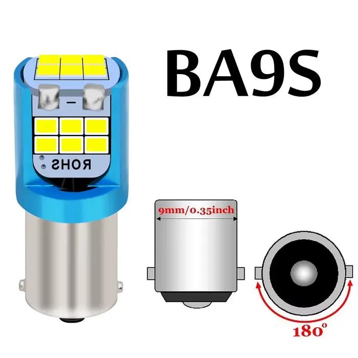 BA9S-Ampoules LED super lumineuses pour voiture, lampe de lecture breton, lampe de stationnement aut
