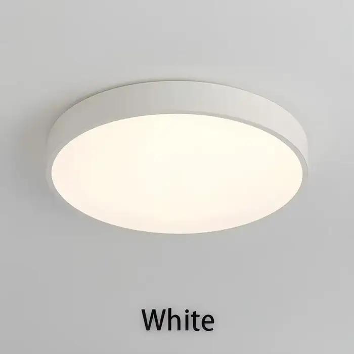 LED plafonnier nordique circulaire Grain Macaron lampe moderne chambre étude balcon chambre d'enfant
