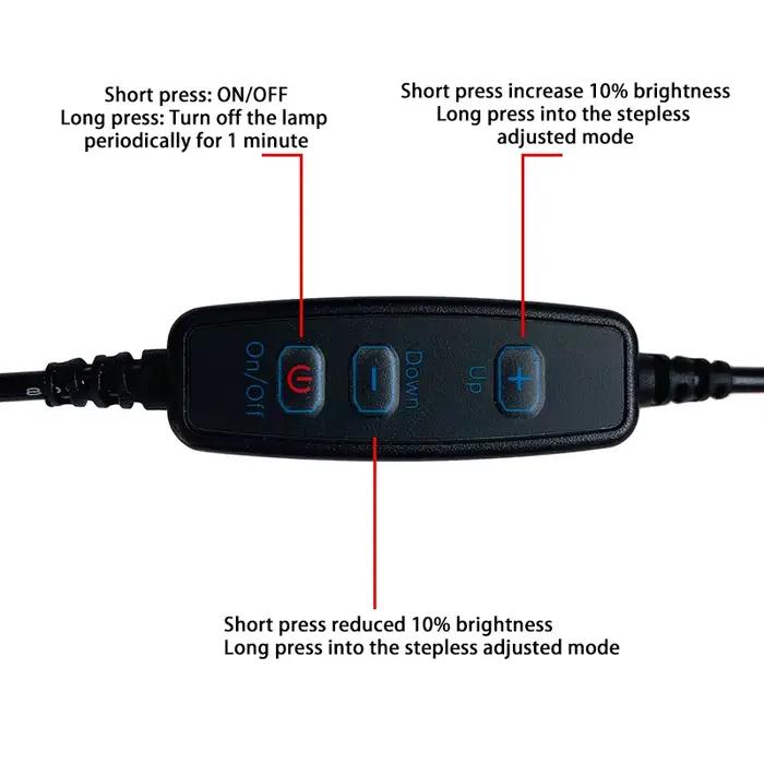 Veilleuse LED USB de Couleur Rouge, Jaune, Blanc, Bleu, Vert, Violet, Rose, Lampe de Nuit pour Strea