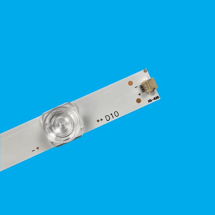 Bande de rétro-éclairage LED 5 + 5 lampes pour TV PHILIPS 55 pouces LB-GM3030-GJ0D22555X10AN22-R-1-H